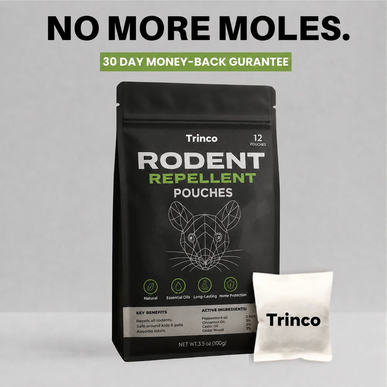 Trinco Mole Repellent Pouches