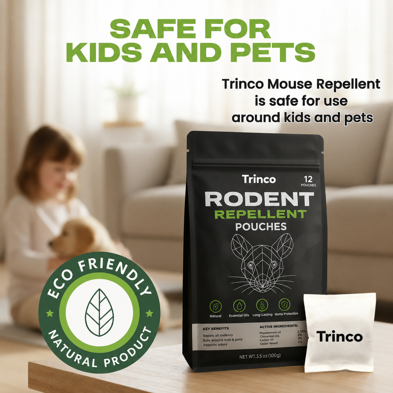 Trinco Rodent Repellent Pouches